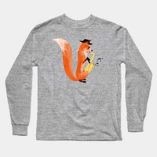 Jazzy Fox Long Sleeve T-Shirt